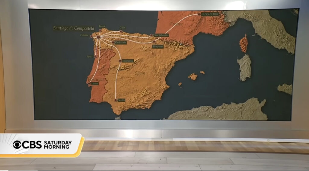 The Camino de Santiago trek adapts to the 21st century [video]
